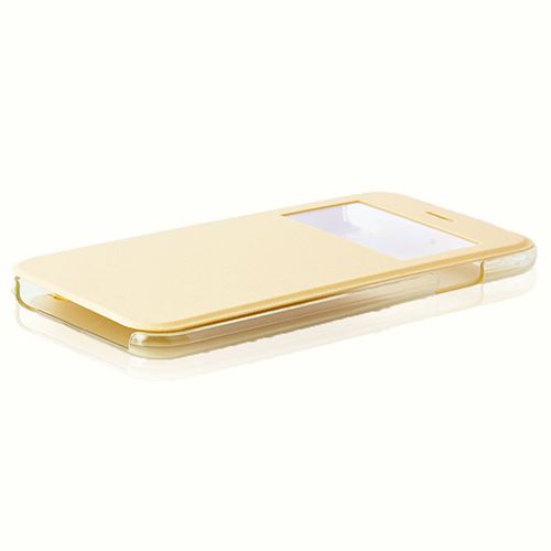 iPhone 6 / 6s Yan Kapaklı TPU Kılıf Sarı