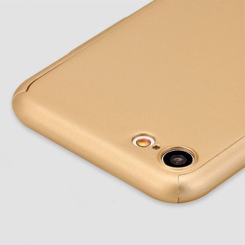 iPhone 7-8 360 Derece Koruma Arka Kapak Gold