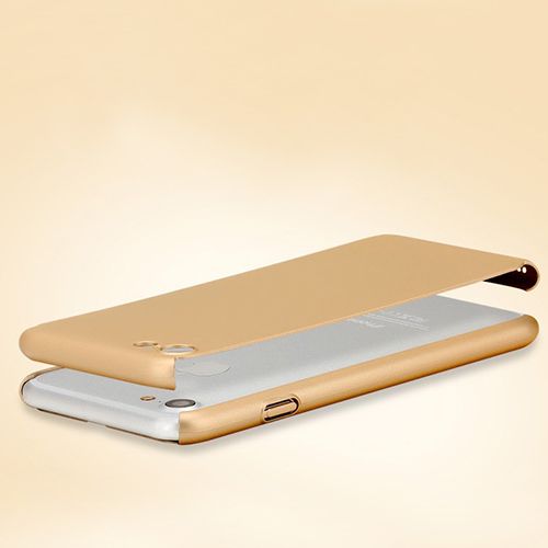 iPhone 7-8 360 Derece Koruma Arka Kapak Gold
