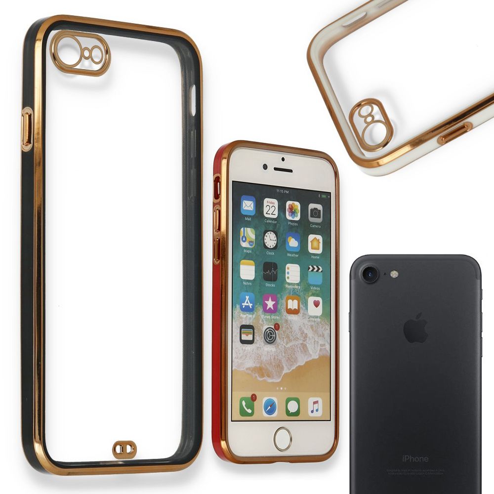 iPhone 7 / 8 Kılıf Liva Lazer Silikon Kapak