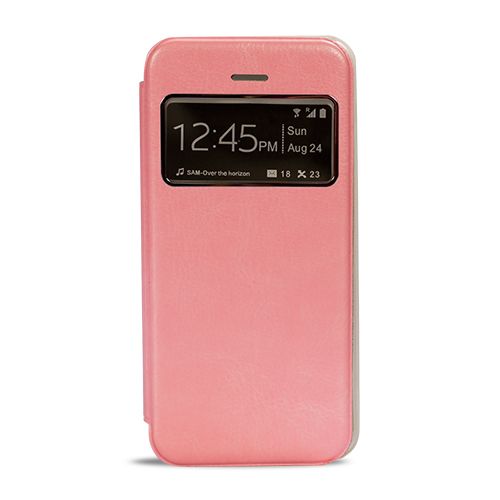 iPhone SE | 5S | 5 Yan Kapaklı Tiger Pad Kılıf Pembe