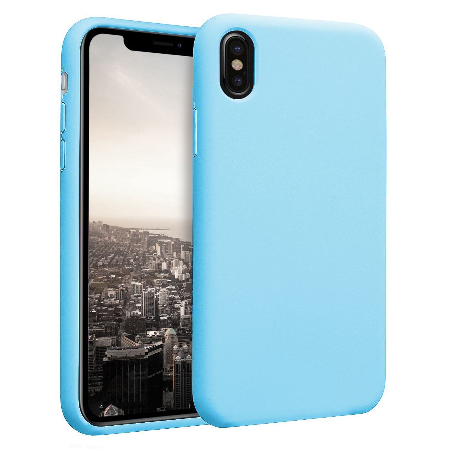 iPhone X / XS Kılıf Nano Lansman Silikon Arka Kapak