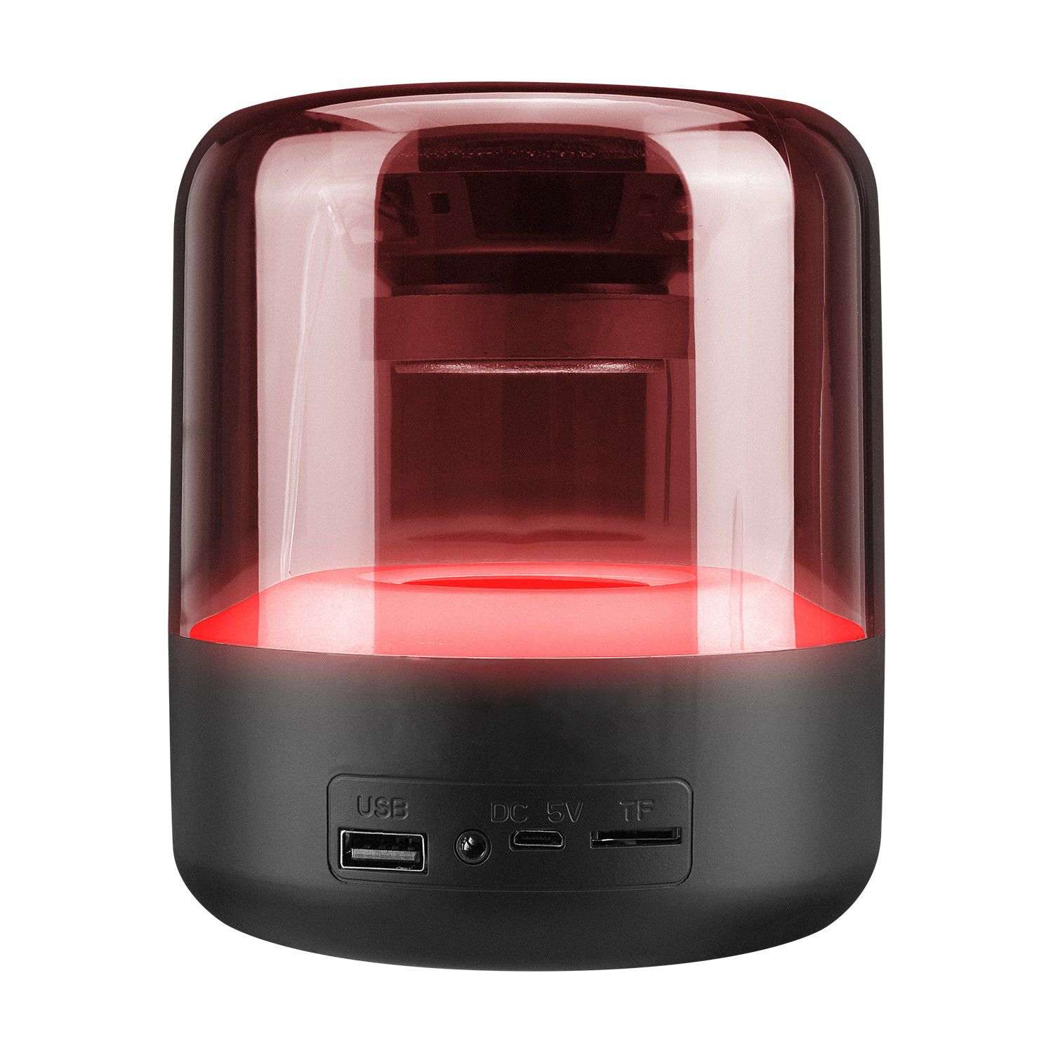 JapanEx Z5 Kablosuz Bluetooth Hoparlör Led Işıklı - Siyah