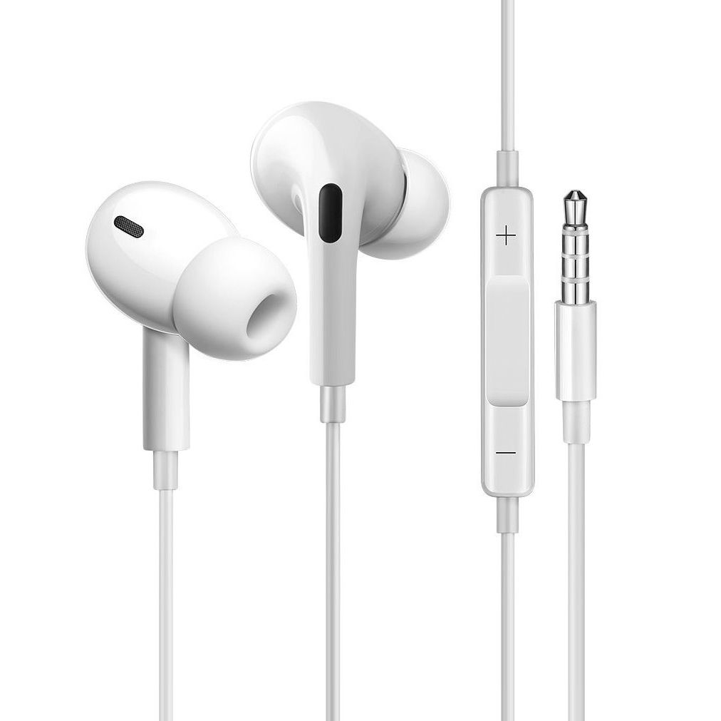 Karler Bass KR-902 InPods Pro Kulak İçi Kablolu Kulaklık - Beyaz