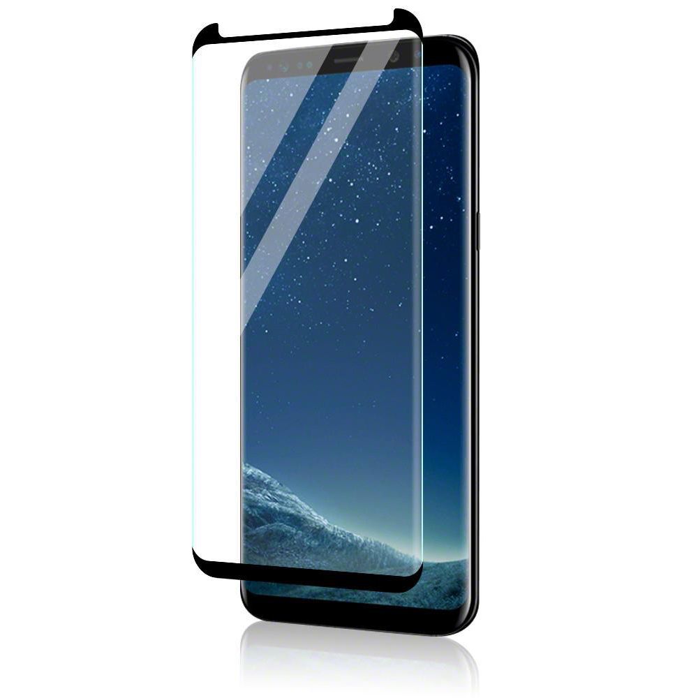 Key Samsung Galaxy S9 (G960) 3D Cam Ekran Koruyucu Siyah