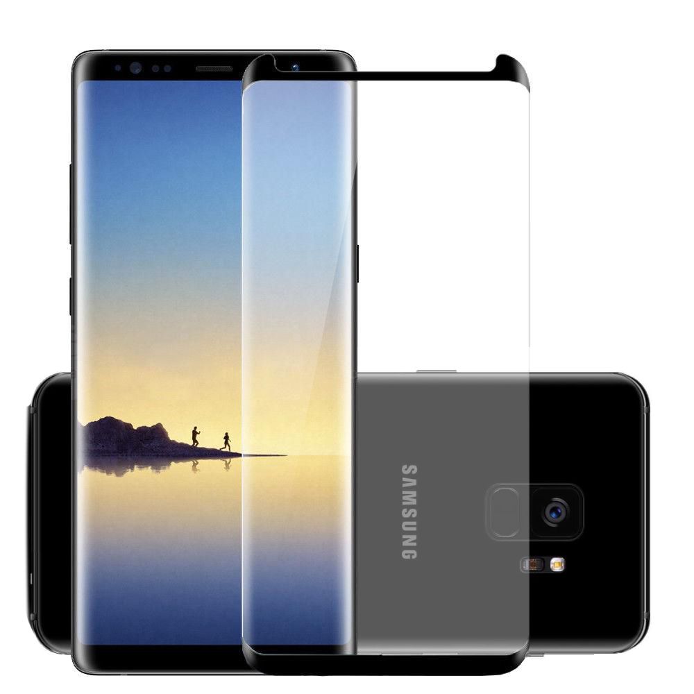 Key Samsung Galaxy S9 (G960) 3D Cam Ekran Koruyucu Siyah