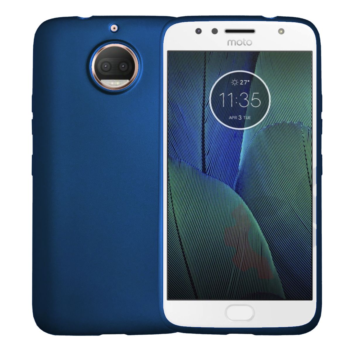 Lenovo Moto G5s PLUS Kılıf FitCase PremiumS Silikon Arka Kapak