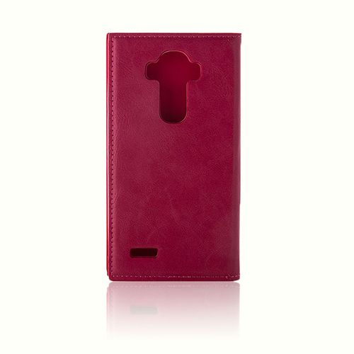 LG G4 Gizli Mıknatıslı Premium Magnum Kılıf Pembe
