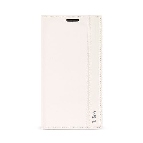LG L Fino D290 Gizli Mıknatıslı Magnum Kılıf Beyaz