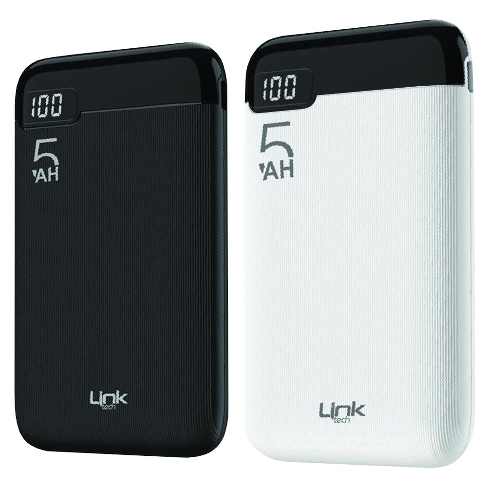 LinkTech LT5 Strong 5000 mAh Powerbank Ekranlı Type-C + Micro