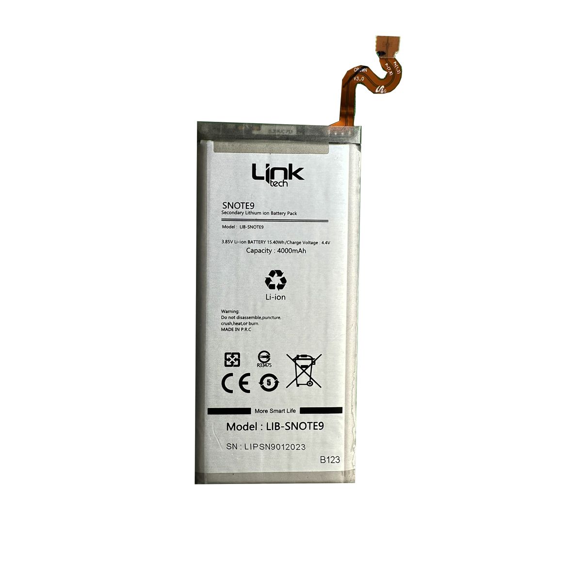 LinkTech Samsung Galaxy Note 9 Premium Batarya BN965 4000 mAh