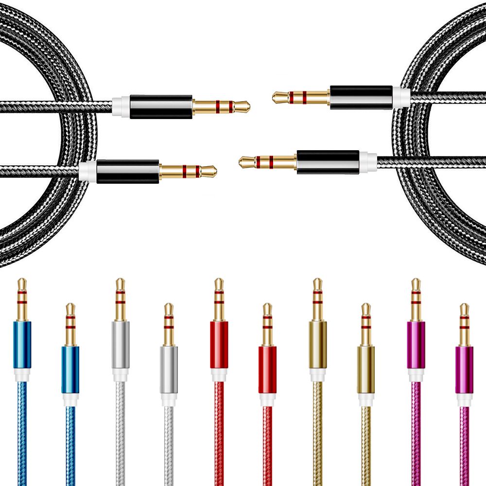 NoTech 9A Premium 3.5mm Audio AUX Ses Aktarım Kablosu 3mt