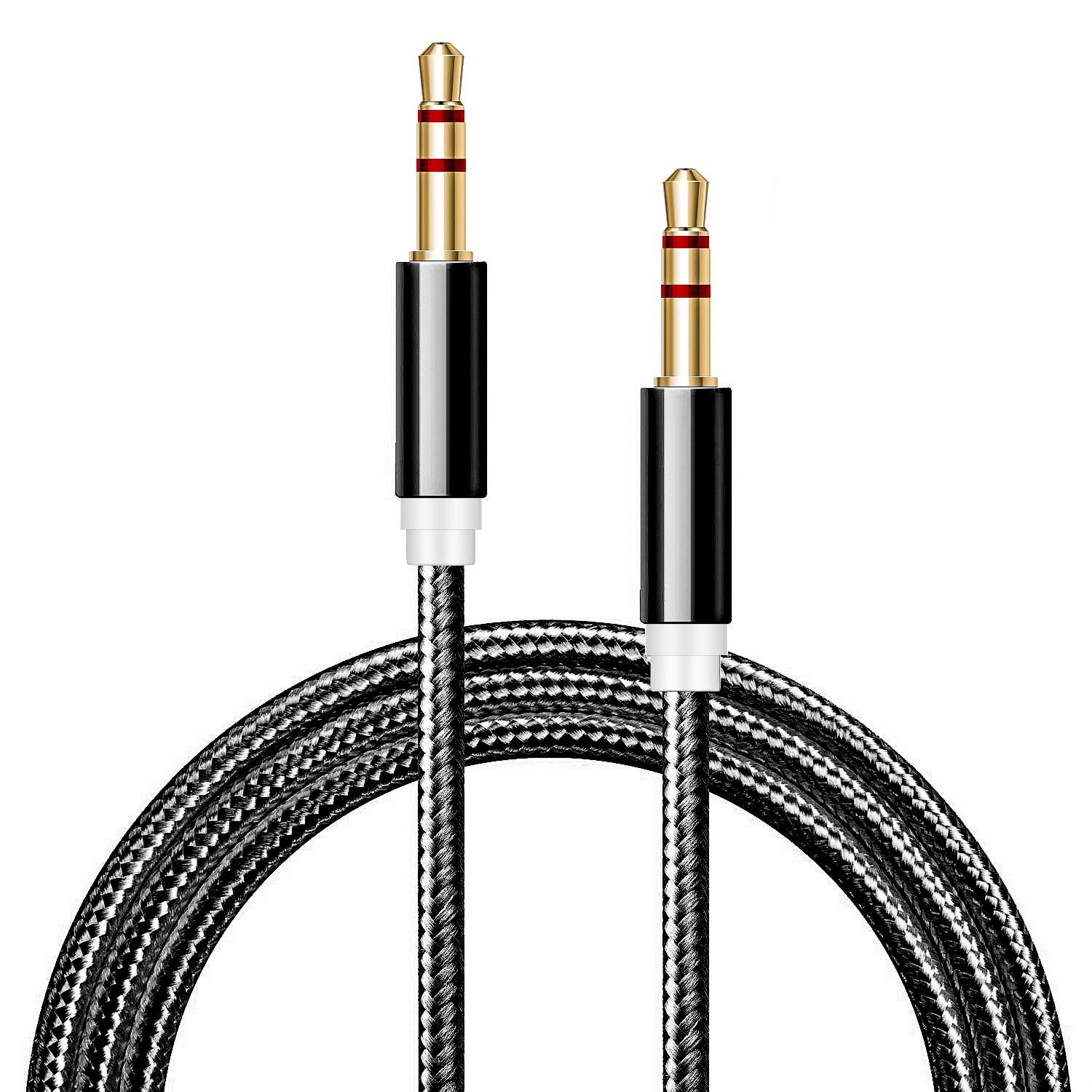 NoTech 9A Premium 3.5mm Audio AUX Ses Aktarım Kablosu 3mt
