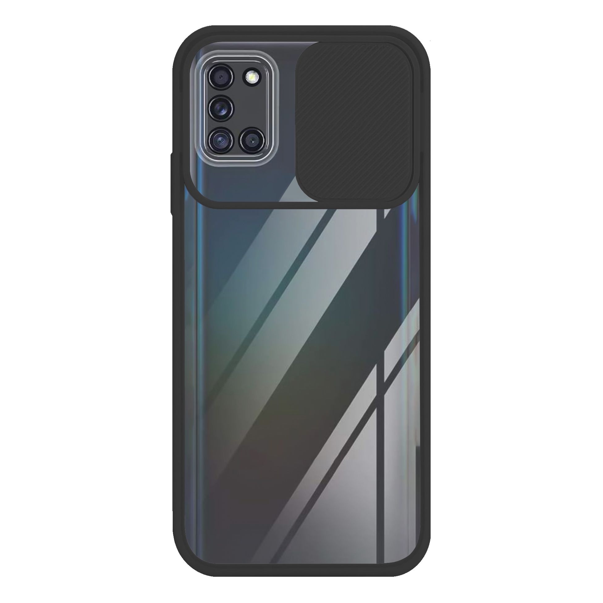 Oppo A52 / A72 Kılıf Palm Kamera Koruma Kapaklı Silikon