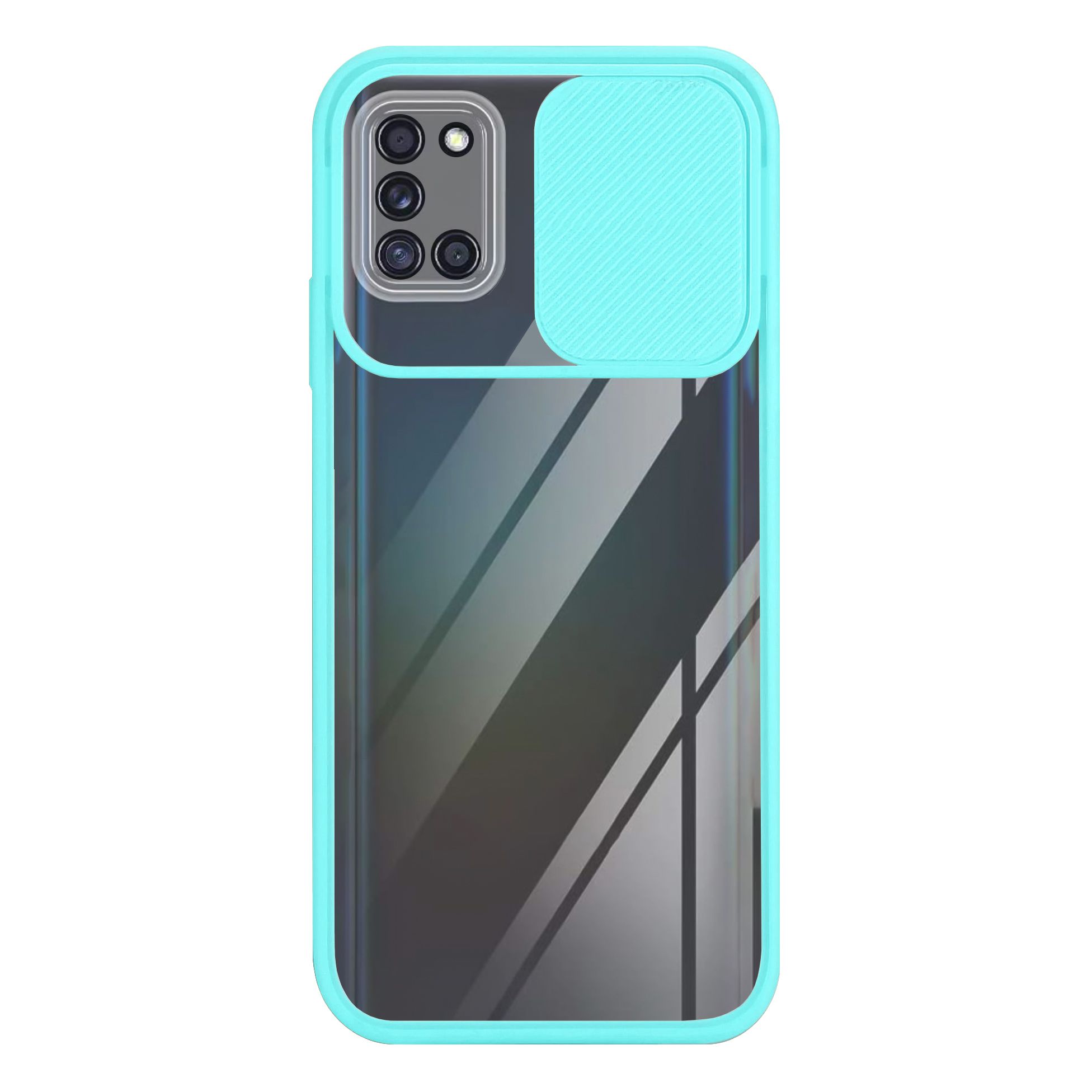 Oppo A52 / A72 Kılıf Palm Kamera Koruma Kapaklı Silikon