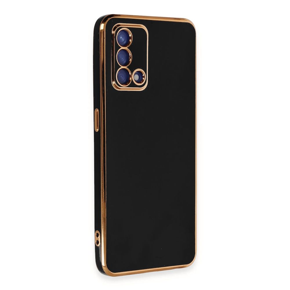 Oppo A74 Kılıf Volet Luxury Seri Kamera Korumalı Silikon Kapak