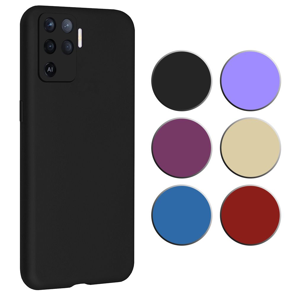 Oppo Reno 5 Lite Kılıf FitCase PremiumS Silikon Arka Kapak