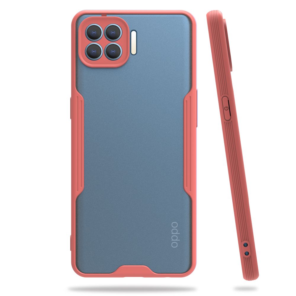 Oppo Reno4 Lite Kılıf Platin Matte Silikon Arka Kapak