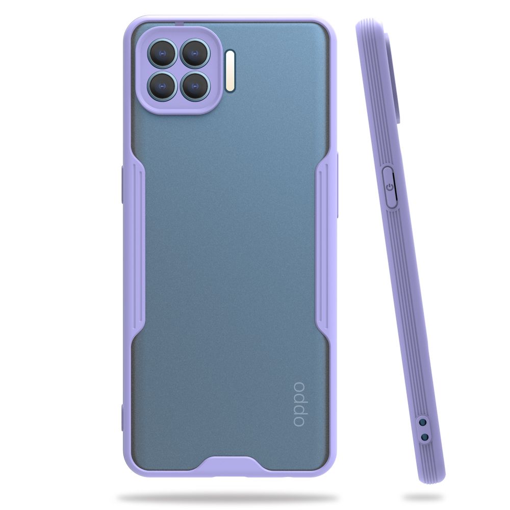 Oppo Reno4 Lite Kılıf Platin Matte Silikon Arka Kapak