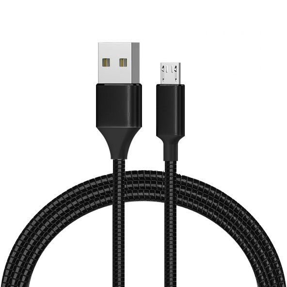 Powermaster 3793 Micro USB Metal Şarj ve Data Kablosu 1mt 2.1A