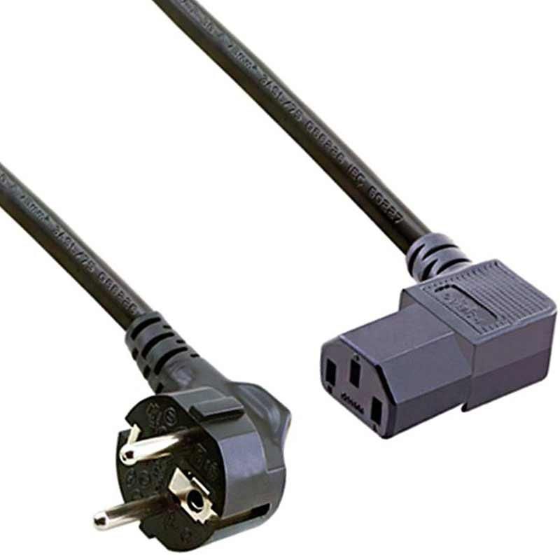 Powermaster 8617 C13 Güç Kablosu 1.5mt 3x1mm 90 Derece L Tip