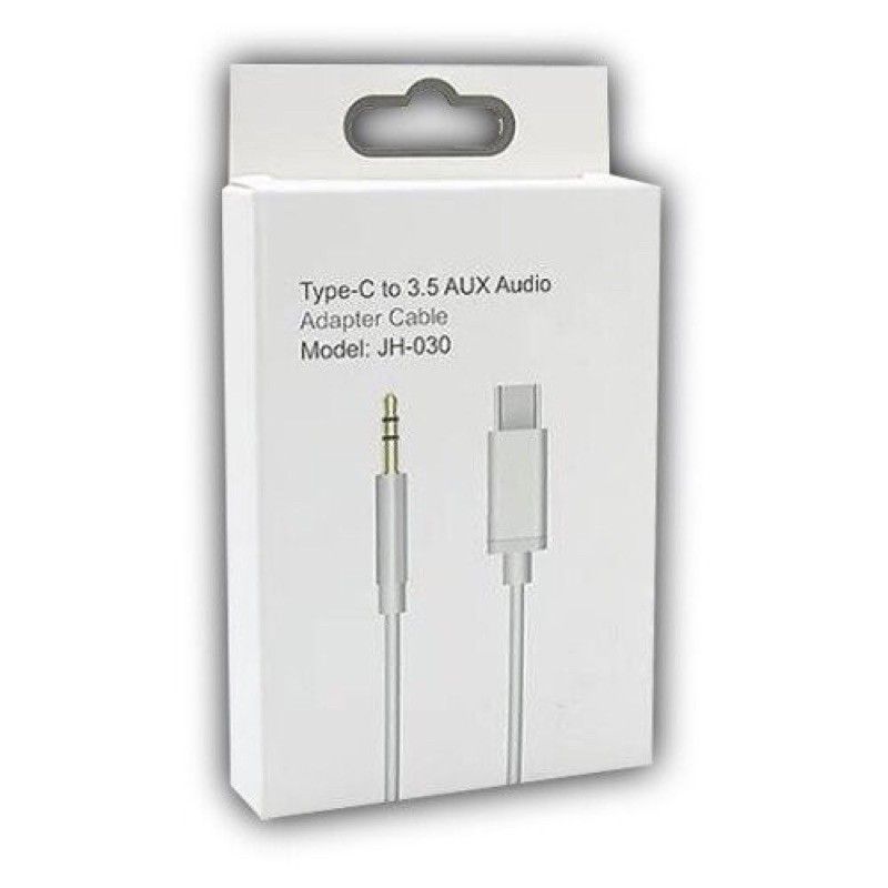 Powermaster JH-030 Type-C to 3.5mm Aux Audio Ses Kablosu 1mt