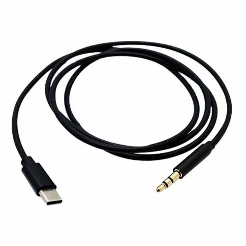 Powermaster JH-030 Type-C to 3.5mm Aux Audio Ses Kablosu 1mt