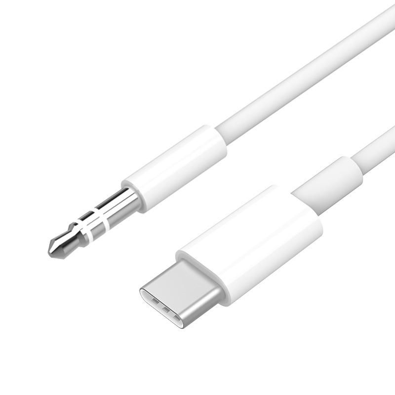 Powermaster JH-030 Type-C to 3.5mm Aux Audio Ses Kablosu 1mt