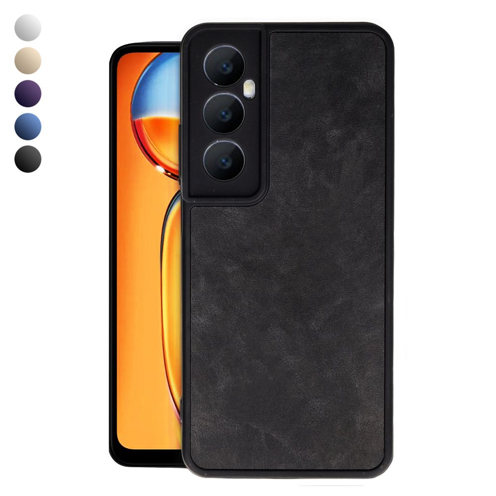 Realme C65 Kılıf Aras Seri Deri Kapak