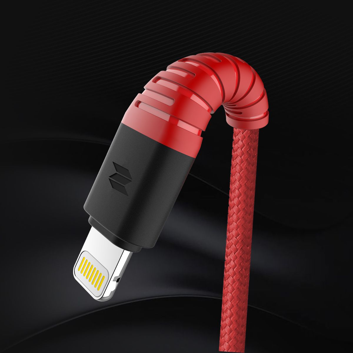 Rock Space Z8 Hi-Tensile Lightning Şarj ve Data Aktarım Kablosu 120cm 2.1A