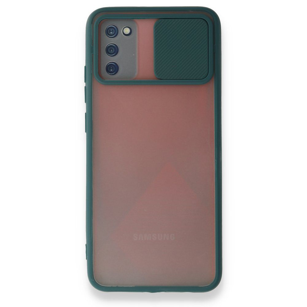 Samsung Galaxy A02s Kılıf Palm Kamera Koruma Kapaklı Silikon