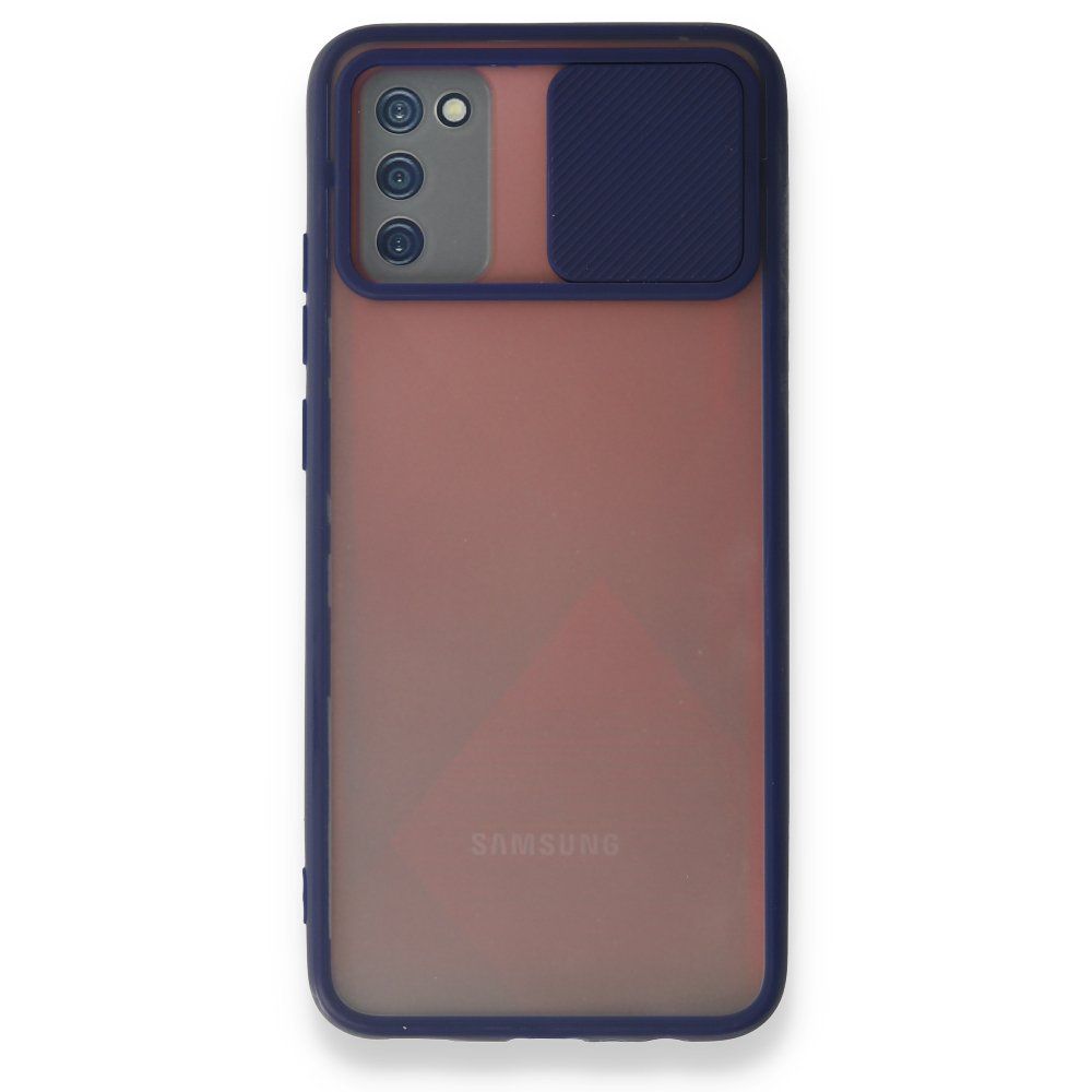 Samsung Galaxy A02s Kılıf Palm Kamera Koruma Kapaklı Silikon