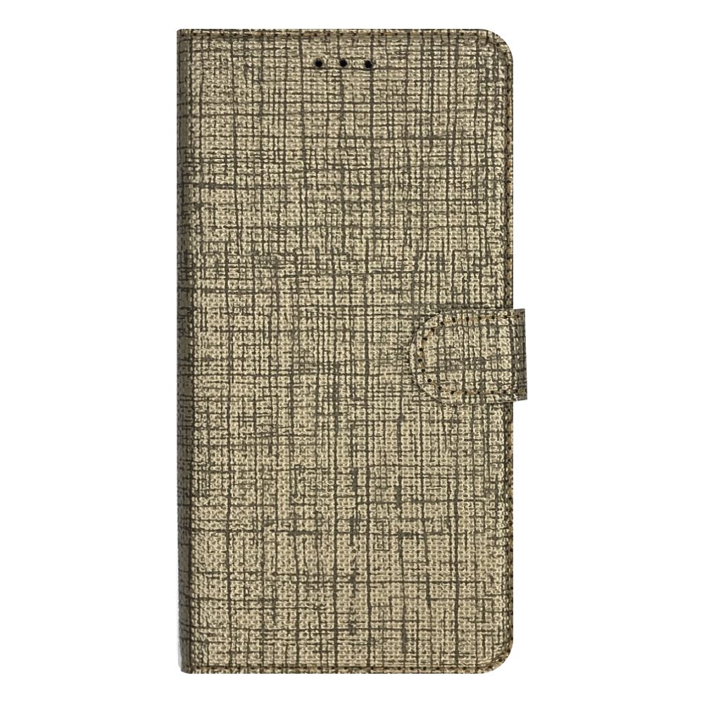 Samsung Galaxy A03s Kılıf FitCase Fabric Kapaklı Cüzdanlı