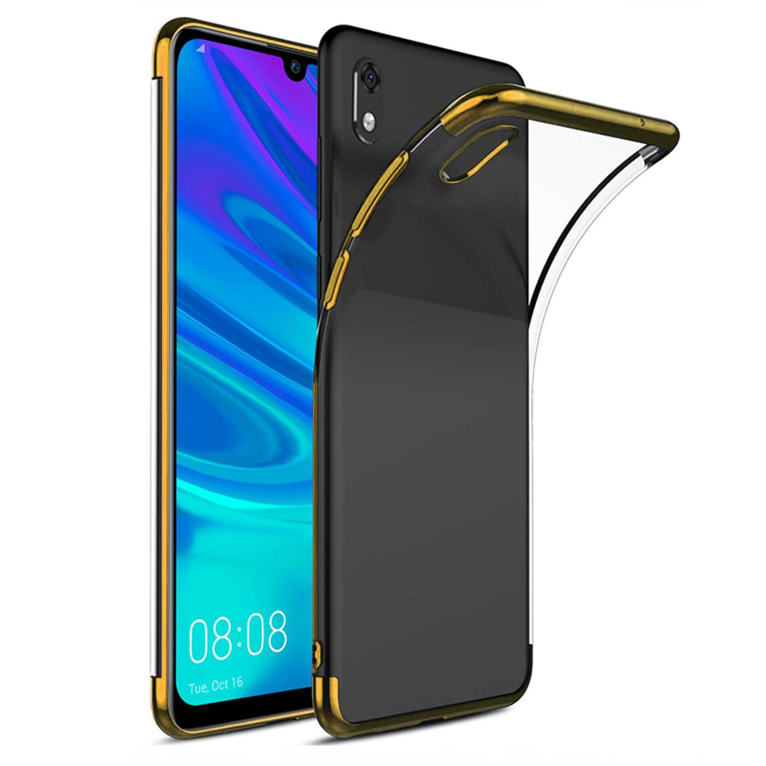 Samsung Galaxy A10 (A105) Dört Köşe Lazer Silikon Kapak/Kılıf