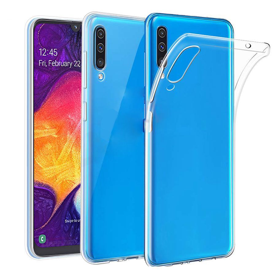 Samsung Galaxy A20S (A207) Kılıf Soft Silikon Şeffaf Arka Kapak