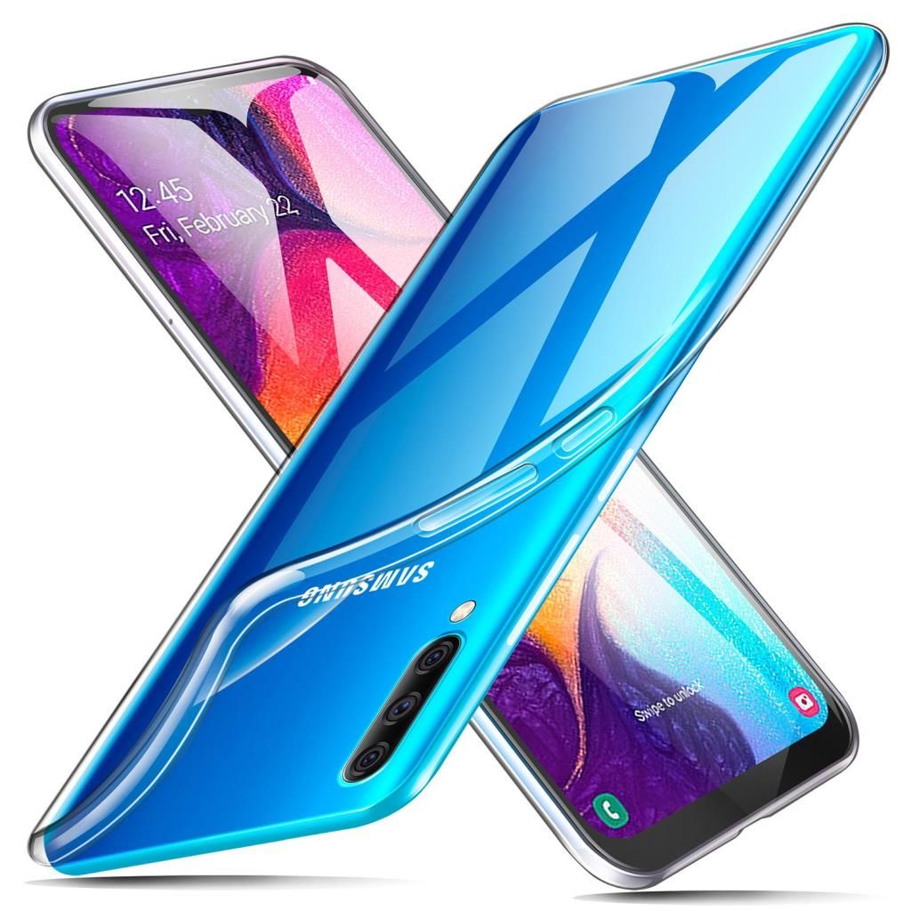 Samsung Galaxy A20S (A207) Kılıf Soft Silikon Şeffaf Arka Kapak