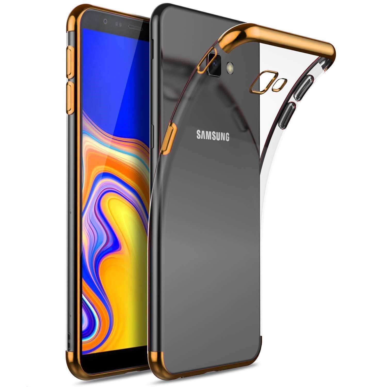 Samsung Galaxy J4 Plus (J415) Dört Köşe Lazer Silikon Kapak/Kılıf