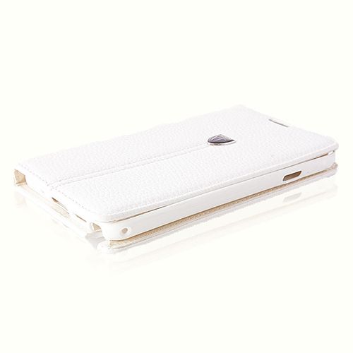 Samsung Galaxy Note 3 (N9000) Cüzdanlı Gizli Mıknatıslı XUNOD Kılıf Beyaz