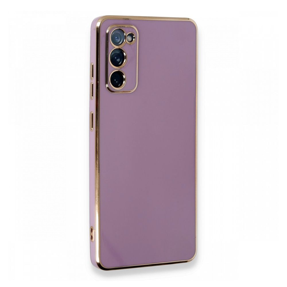 Samsung Galaxy S20 FE Kılıf Volet Luxury Seri Kamera Korumalı Silikon Kapak