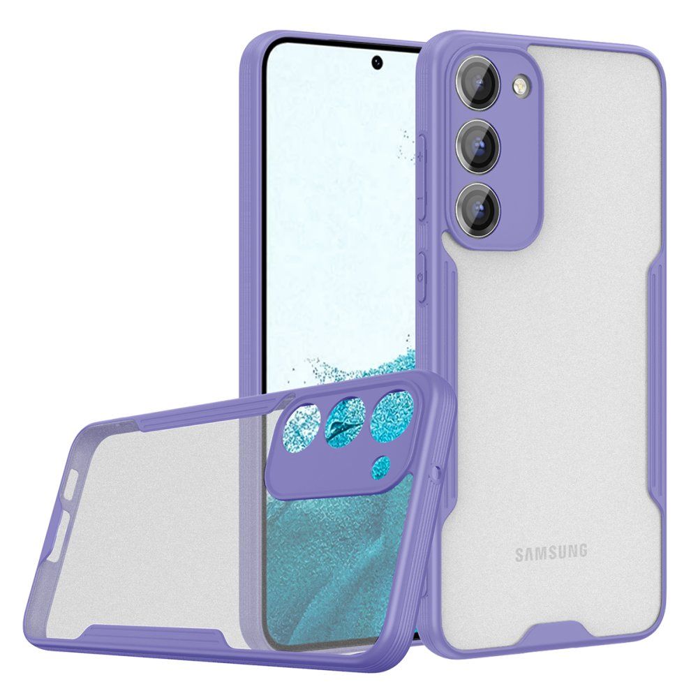 Samsung Galaxy S23 Kılıf Platin Matte Silikon Arka Kapak
