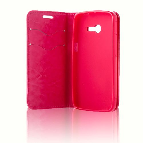 Samsung Galaxy S3 (I9300) BUFALO Gizli Mıknatıslı Cüzdanlı ve Kılıf Pembe