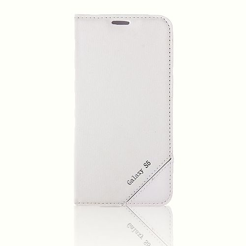 Samsung Galaxy S5 (G900) Gizli Mıknatıslı Magnum Kılıf Beyaz