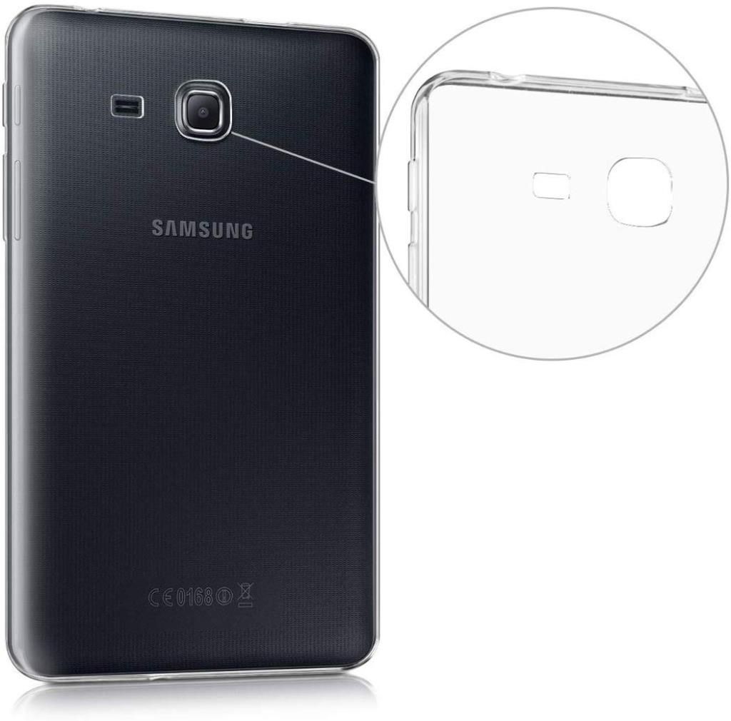 Samsung Galaxy Tab A T280 7' Kılıf Şeffaf Silikon Arka Kapak