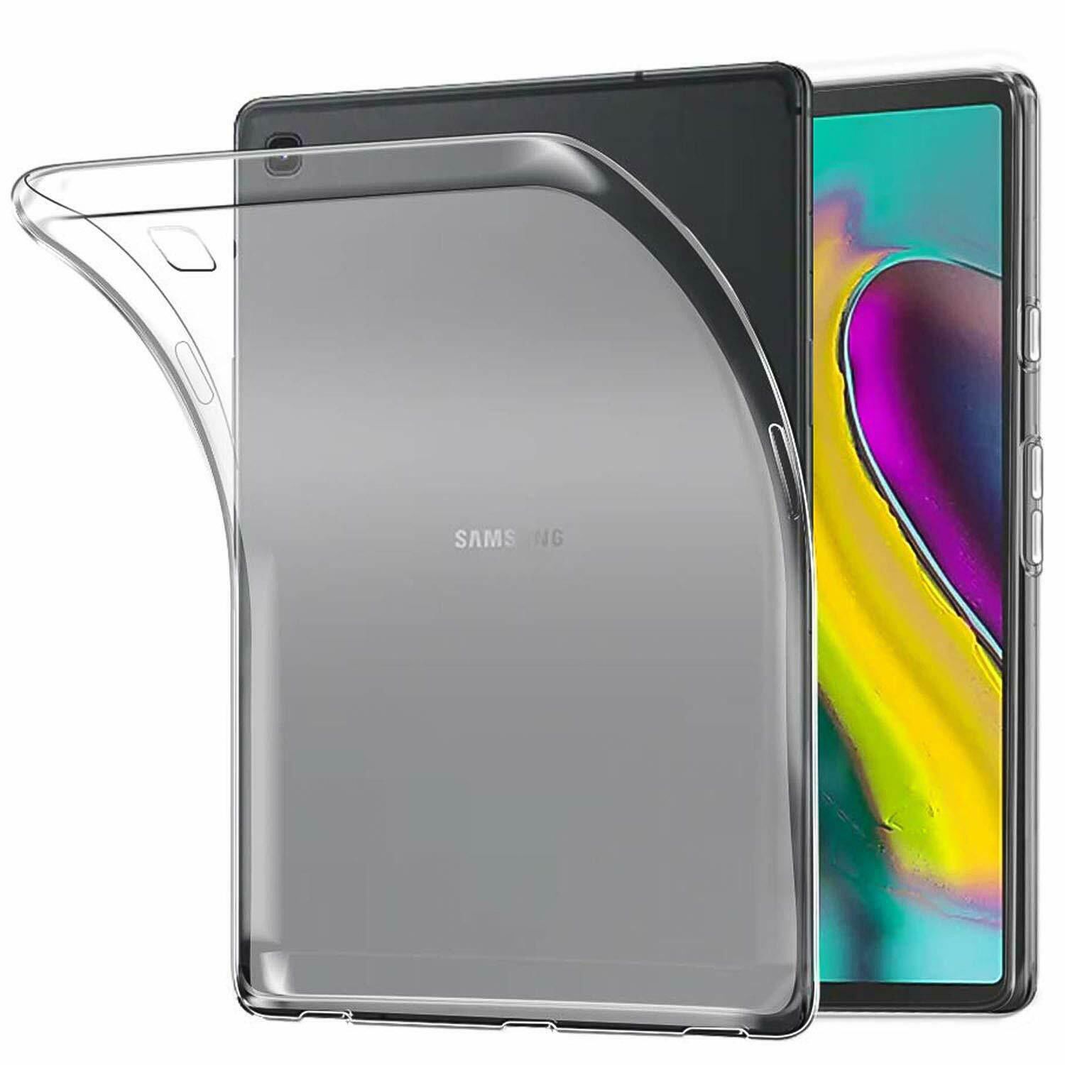 Samsung Galaxy Tab A T510/T515/T517 Kılıf Şeffaf Silikon Arka Kapak