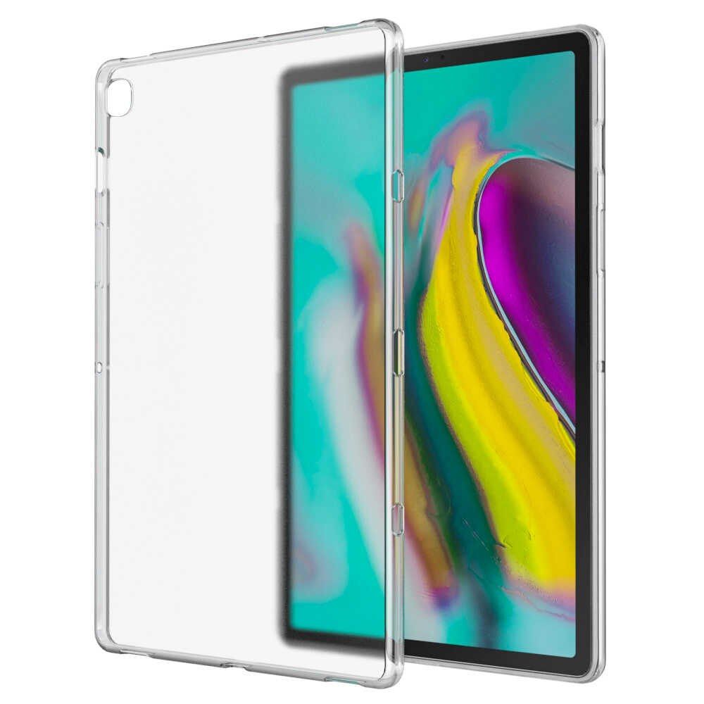 Samsung Galaxy Tab S5e T720 10.5' Kılıf Şeffaf Silikon Arka Kapak