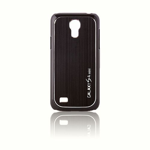 Samsung I9190 S4 Mini Koruyucu Metal Arka Kapak Siyah
