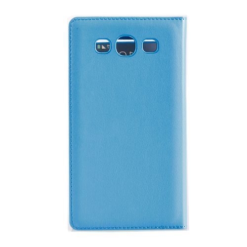 Samsung I9300 S3 Dikişli Cüzdanlı Kılıf ARIUM SKIN Mavi