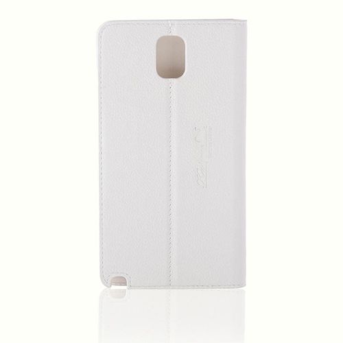 Samsung N9000 Note 3 KAIYUE Cüzdanlı Standlı Deri Kılıf Beyaz