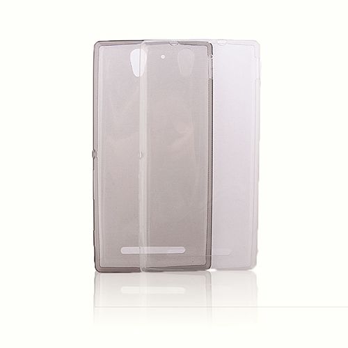 Sony Xperia C3 Kılıf Soft Silikon Şeffaf Arka Kapak