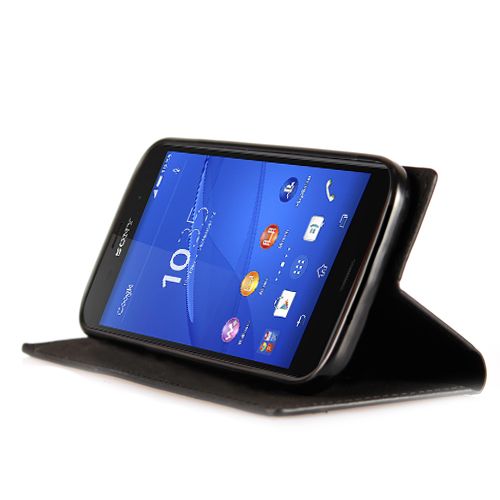 Sony Xperia Z4 Gizli Mıknatıslı Premium Magnum Kılıf Siyah